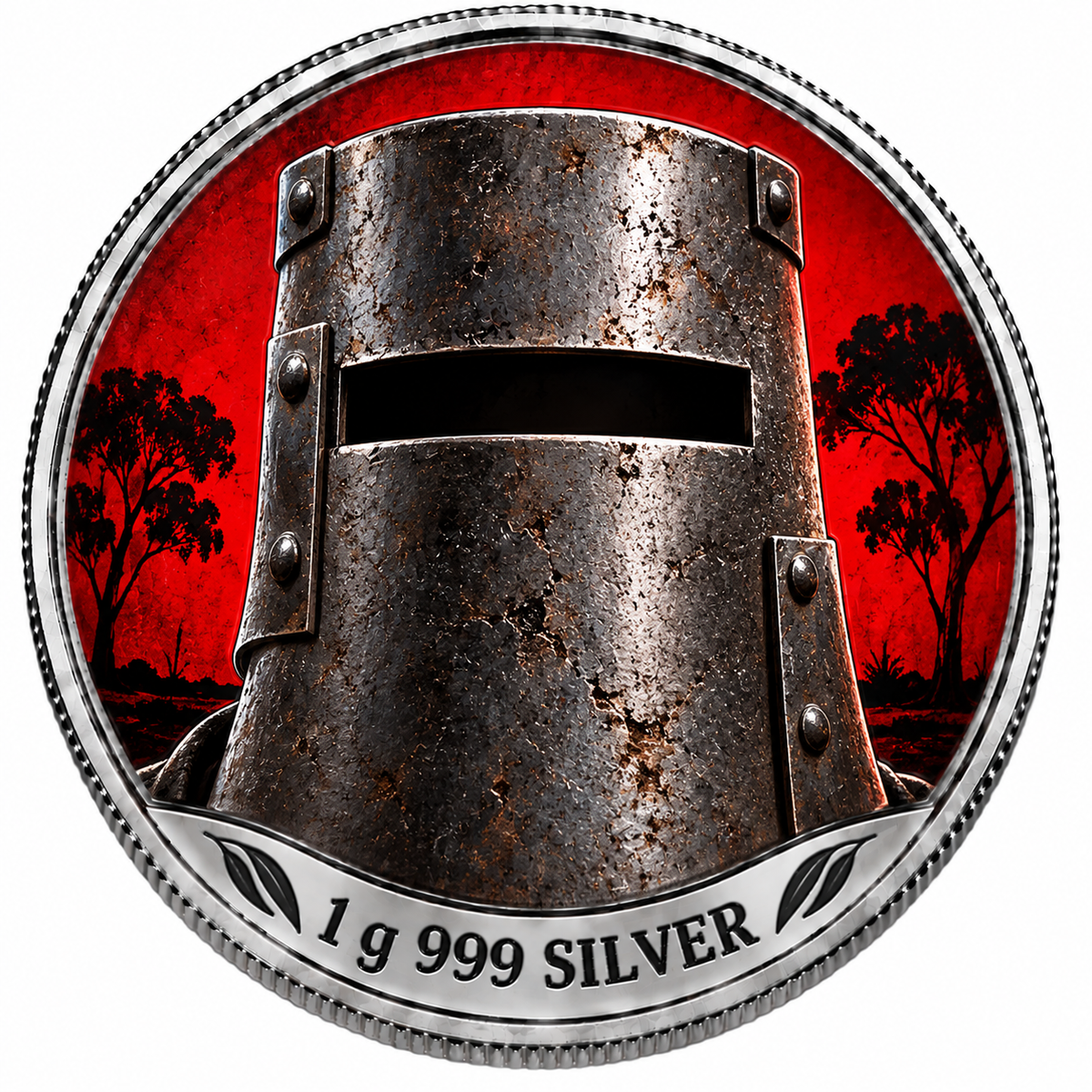 Ned Kelly – 1 Gram .999 Fine Silver Collectable – Limited Mintage 500
