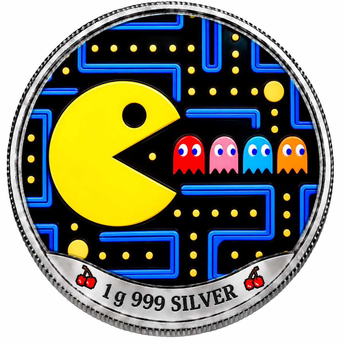 Retro Arcade – 1 Gram .999 Fine Silver Collectable – Limited Mintage 500