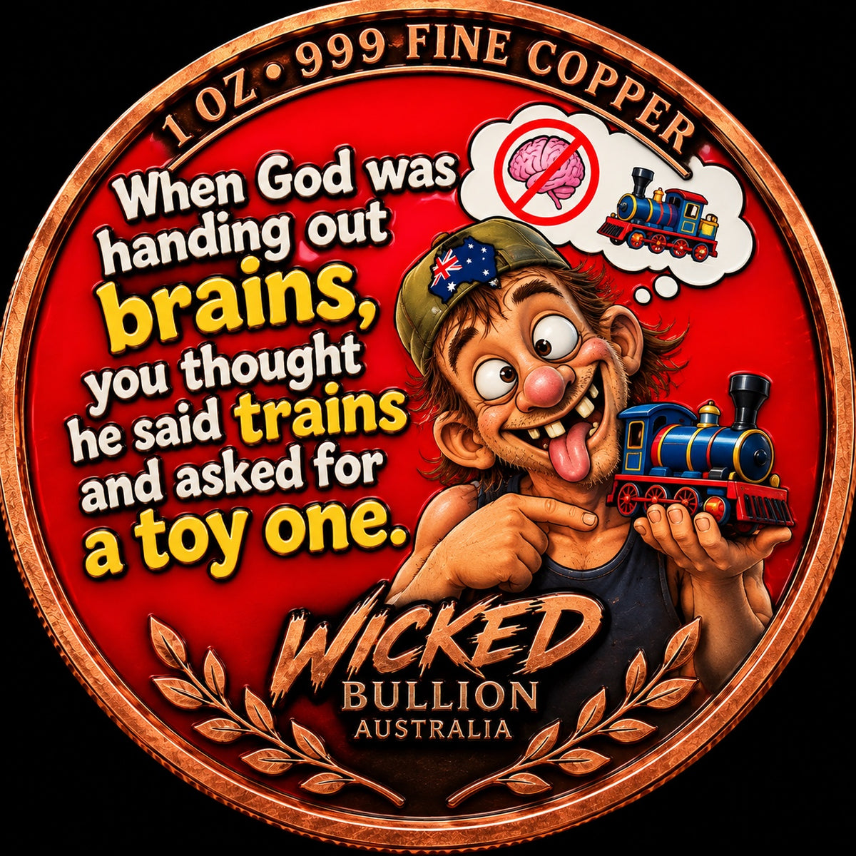 When God Was Handing Out Brains front