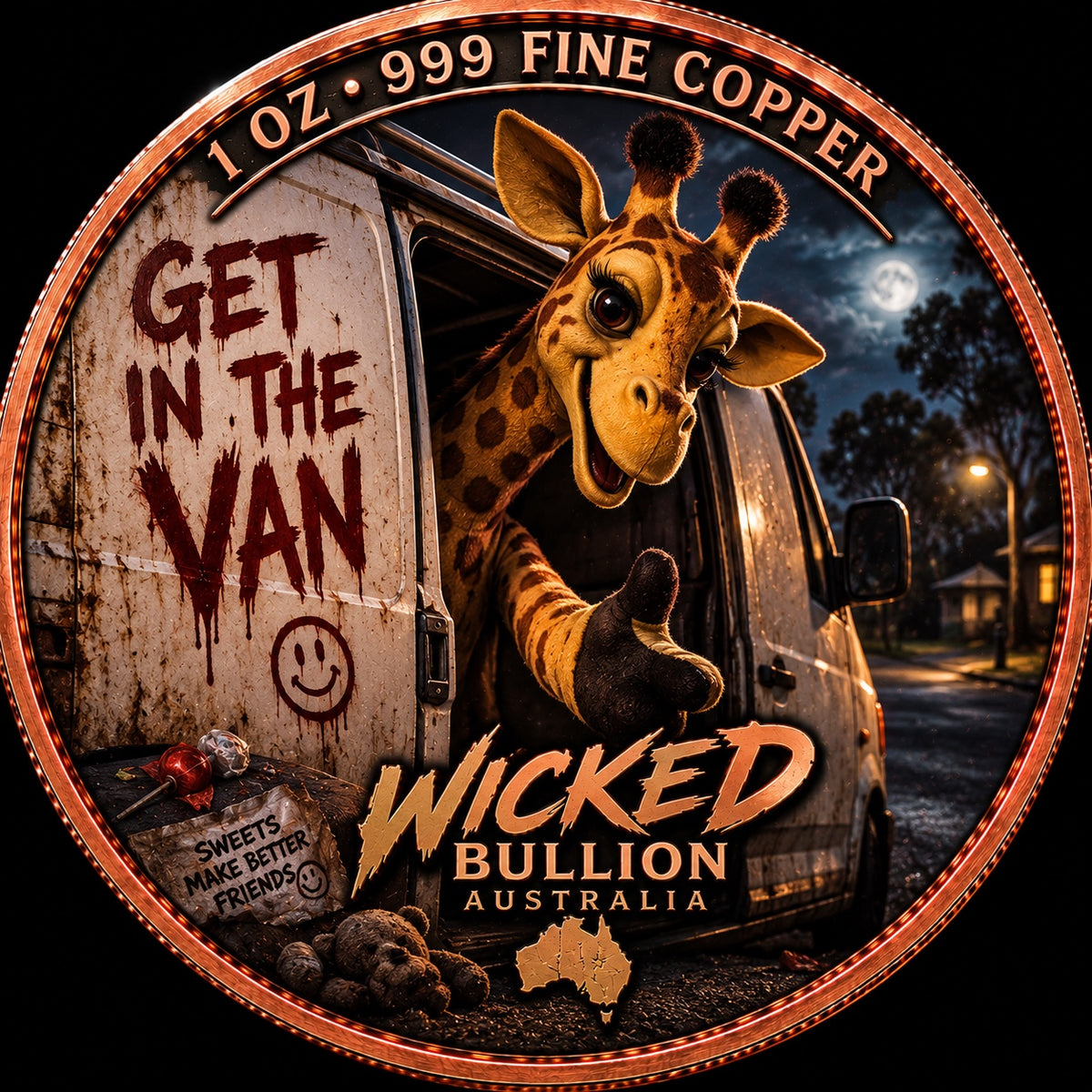 Get in the Van front