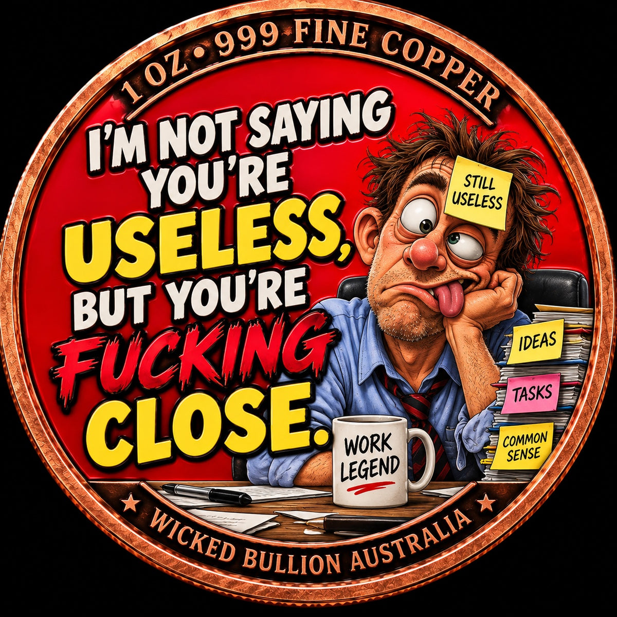 I'm Not Saying You're Useless But You're Close front