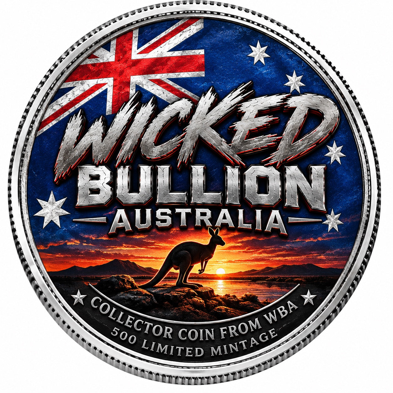 Wicked Bullion Australia collector coin